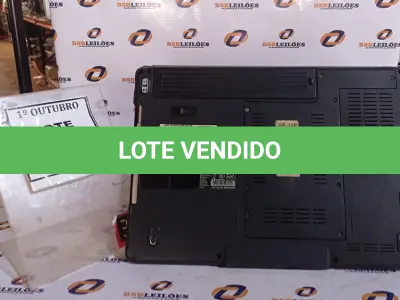 LOTE 171 - 01 NOTEBOOK I5 MARCA DELL. (NO ESTADO) ATENÇÃO! FAZER A VISITAÇÃO ANTES DE ARREMATAR, NÃO SABEMOS SE FUNCIONA, LEILÃO NÃO TEM GARANTIA E NEM DEVOLUÇÃO, SUJEITO A POSSÍVEIS AVARIAS VISÍVEIS/OCULTAS E/OU AUSÊNCIA DE COMPONENTES.
