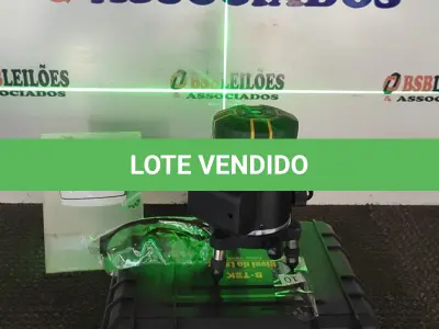 LOTE 100 - 01 NÍVEL A LASER COM 2 BATERIAS MALETA ÓCULOS DE PROTEÇÃO. (NO ESTADO) ATENÇÃO! FAZER A VISITAÇÃO ANTES DE ARREMATAR, NÃO SABEMOS SE FUNCIONA, LEILÃO NÃO TEM GARANTIA E NEM DEVOLUÇÃO, SUJEITO A POSSÍVEIS AVARIAS VISÍVEIS/OCULTAS E/OU AUSÊNCIA DE COMPONENTES.