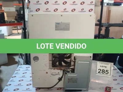 LOTE 285 - 01 FRIGOBAR MARCA ETERNY. (NO ESTADO) ATENÇÃO! FAZER A VISITAÇÃO ANTES DE ARREMATAR, NÃO SABEMOS SE FUNCIONA, LEILÃO NÃO TEM GARANTIA E NEM DEVOLUÇÃO, SUJEITO A POSSÍVEIS AVARIAS VISÍVEIS/OCULTAS E/OU AUSÊNCIA DE COMPONENTES.