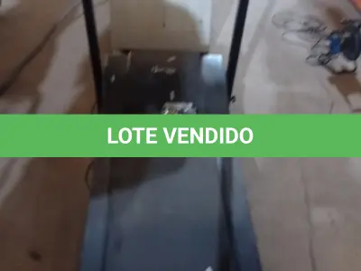 LOTE 395 - 01 ESTEIRA ERGOMÉTRICA COM 01 PLACA MARCA DREAM FITNESS. (NO ESTADO) ATENÇÃO! FAZER A VISITAÇÃO ANTES DE ARREMATAR, NÃO SABEMOS SE FUNCIONA, LEILÃO NÃO TEM GARANTIA E NEM DEVOLUÇÃO, SUJEITO A POSSÍVEIS AVARIAS VISÍVEIS/OCULTAS E/OU AUSÊNCIA DE COMPONENTES.