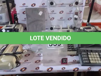 LOTE 339 - 05 CALCULADORAS E 03 BALANÇAS. (NO ESTADO) ATENÇÃO! FAZER A VISITAÇÃO ANTES DE ARREMATAR, NÃO SABEMOS SE FUNCIONA, LEILÃO NÃO TEM GARANTIA E NEM DEVOLUÇÃO, SUJEITO A POSSÍVEIS AVARIAS VISÍVEIS/OCULTAS E/OU AUSÊNCIA DE COMPONENTES.