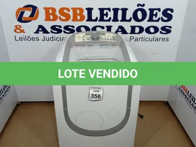 LOTE 356 - 01 MÁQUINA DE LAVAR LAVA E SECA 12KG 220V MARCA ELECTROLUX. (NO ESTADO) ATENÇÃO! FAZER A VISITAÇÃO ANTES DE ARREMATAR, NÃO SABEMOS SE FUNCIONA, LEILÃO NÃO TEM GARANTIA E NEM DEVOLUÇÃO, SUJEITO A POSSÍVEIS AVARIAS VISÍVEIS/OCULTAS E/OU AUSÊNCIA DE COMPONENTES.