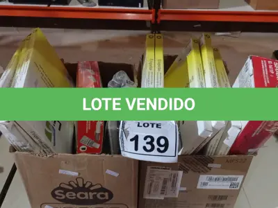 LOTE 139 - 01 LOTE COM VÁRIAS CALCULADORAS, ETIQUETAS, BLOCOS DE NOTE E MATERIAIS PARA ESCRITÓRIOS DIVERSOS. (NO ESTADO) ATENÇÃO! FAZER A VISITAÇÃO ANTES DE ARREMATAR, NÃO SABEMOS SE FUNCIONA, LEILÃO NÃO TEM GARANTIA E NEM DEVOLUÇÃO, SUJEITO A POSSÍVEIS AVARIAS VISÍVEIS/OCULTAS E/OU AUSÊNCIA DE COMPONENTES.