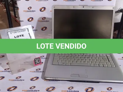 LOTE 171 - 01 NOTEBOOK I5 MARCA DELL. (NO ESTADO) ATENÇÃO! FAZER A VISITAÇÃO ANTES DE ARREMATAR, NÃO SABEMOS SE FUNCIONA, LEILÃO NÃO TEM GARANTIA E NEM DEVOLUÇÃO, SUJEITO A POSSÍVEIS AVARIAS VISÍVEIS/OCULTAS E/OU AUSÊNCIA DE COMPONENTES.