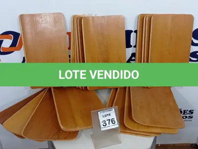 LOTE 376 - 20 PLACAS DE MADEIRA. (NO ESTADO) ATENÇÃO! FAZER A VISITAÇÃO ANTES DE ARREMATAR, NÃO SABEMOS SE FUNCIONA, LEILÃO NÃO TEM GARANTIA E NEM DEVOLUÇÃO, SUJEITO A POSSÍVEIS AVARIAS VISÍVEIS/OCULTAS E/OU AUSÊNCIA DE COMPONENTES.