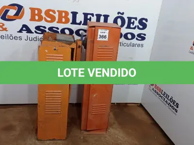 LOTE 366 - 02 CANCELAS AUTOMÁTICAS (SEM BRAÇO). (NO ESTADO) ATENÇÃO! FAZER A VISITAÇÃO ANTES DE ARREMATAR, NÃO SABEMOS SE FUNCIONA, LEILÃO NÃO TEM GARANTIA E NEM DEVOLUÇÃO, SUJEITO A POSSÍVEIS AVARIAS VISÍVEIS/OCULTAS E/OU AUSÊNCIA DE COMPONENTES.