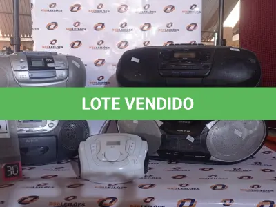 LOTE 235 - 05 MINIS SYSTEM MARCAS E MODELOS DIVERSOS. (NO ESTADO) ATENÇÃO! FAZER A VISITAÇÃO ANTES DE ARREMATAR, NÃO SABEMOS SE FUNCIONA, LEILÃO NÃO TEM GARANTIA E NEM DEVOLUÇÃO, SUJEITO A POSSÍVEIS AVARIAS VISÍVEIS/OCULTAS E/OU AUSÊNCIA DE COMPONENTES.