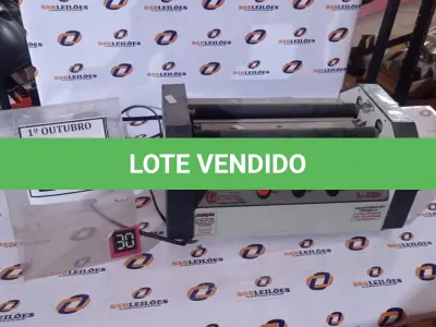 LOTE 236 - 01 SELADORA. (NO ESTADO) ATENÇÃO! FAZER A VISITAÇÃO ANTES DE ARREMATAR, NÃO SABEMOS SE FUNCIONA, LEILÃO NÃO TEM GARANTIA E NEM DEVOLUÇÃO, SUJEITO A POSSÍVEIS AVARIAS VISÍVEIS/OCULTAS E/OU AUSÊNCIA DE COMPONENTES.