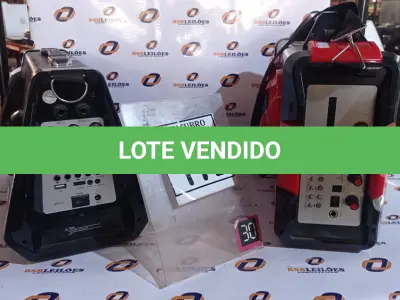 LOTE 172 - 02 CAIXAS DE SOM MARCA MULTILASER. (NO ESTADO) ATENÇÃO! FAZER A VISITAÇÃO ANTES DE ARREMATAR, NÃO SABEMOS SE FUNCIONA, LEILÃO NÃO TEM GARANTIA E NEM DEVOLUÇÃO, SUJEITO A POSSÍVEIS AVARIAS VISÍVEIS/OCULTAS E/OU AUSÊNCIA DE COMPONENTES.