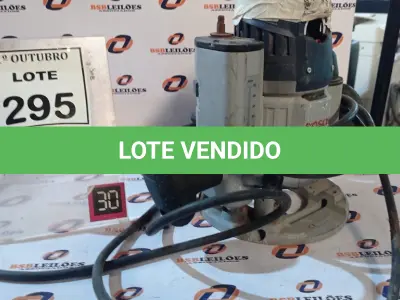 LOTE 295 - 01 TUPIA BOSH GOF/GFF 1600 CE. (NO ESTADO) ATENÇÃO! FAZER A VISITAÇÃO ANTES DE ARREMATAR, NÃO SABEMOS SE FUNCIONA, LEILÃO NÃO TEM GARANTIA E NEM DEVOLUÇÃO, SUJEITO A POSSÍVEIS AVARIAS VISÍVEIS/OCULTAS E/OU AUSÊNCIA DE COMPONENTES.