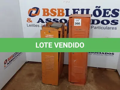 LOTE 366 - 02 CANCELAS AUTOMÁTICAS (SEM BRAÇO). (NO ESTADO) ATENÇÃO! FAZER A VISITAÇÃO ANTES DE ARREMATAR, NÃO SABEMOS SE FUNCIONA, LEILÃO NÃO TEM GARANTIA E NEM DEVOLUÇÃO, SUJEITO A POSSÍVEIS AVARIAS VISÍVEIS/OCULTAS E/OU AUSÊNCIA DE COMPONENTES.