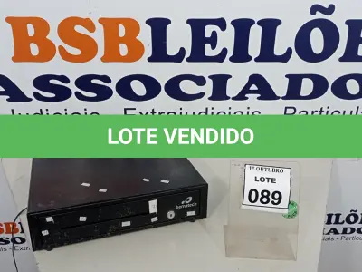 LOTE 089 - 01 GAVETA DE DINHEIRO. (NO ESTADO) ATENÇÃO! FAZER A VISITAÇÃO ANTES DE ARREMATAR, NÃO SABEMOS SE FUNCIONA, LEILÃO NÃO TEM GARANTIA E NEM DEVOLUÇÃO, SUJEITO A POSSÍVEIS AVARIAS VISÍVEIS/OCULTAS E/OU AUSÊNCIA DE COMPONENTES.