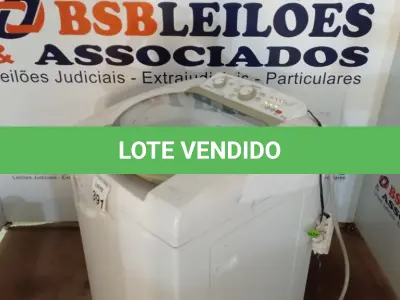 LOTE 391 - 01 MÁQUINA DE LAVAR 11KG 220V MARCA BRASTEMP. (NO ESTADO) ATENÇÃO! FAZER A VISITAÇÃO ANTES DE ARREMATAR, NÃO SABEMOS SE FUNCIONA, LEILÃO NÃO TEM GARANTIA E NEM DEVOLUÇÃO, SUJEITO A POSSÍVEIS AVARIAS VISÍVEIS/OCULTAS E/OU AUSÊNCIA DE COMPONENTES.