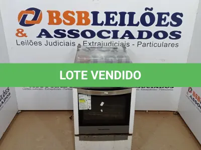 LOTE 361 - 01 FOGÃO 04 BOCAS MARCA BRASTEMP. (NO ESTADO) ATENÇÃO! FAZER A VISITAÇÃO ANTES DE ARREMATAR, NÃO SABEMOS SE FUNCIONA, LEILÃO NÃO TEM GARANTIA E NEM DEVOLUÇÃO, SUJEITO A POSSÍVEIS AVARIAS VISÍVEIS/OCULTAS E/OU AUSÊNCIA DE COMPONENTES.