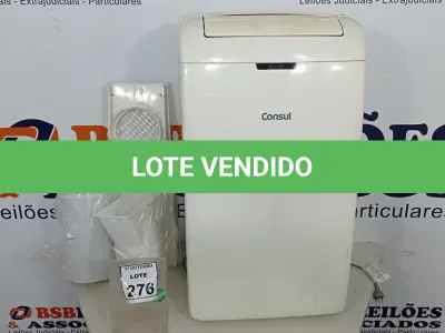 LOTE 276 - 01 AR CONDICIONADO PORTÁTIL 12000 BTU MARCA CONSUL. (NO ESTADO) ATENÇÃO! FAZER A VISITAÇÃO ANTES DE ARREMATAR, NÃO SABEMOS SE FUNCIONA, LEILÃO NÃO TEM GARANTIA E NEM DEVOLUÇÃO, SUJEITO A POSSÍVEIS AVARIAS VISÍVEIS/OCULTAS E/OU AUSÊNCIA DE COMPONENTES.