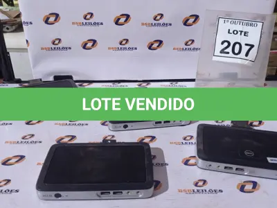 LOTE 207 - 04 THIN CLIENTS MODELO TX0 DELL WYSE. (NO ESTADO) ATENÇÃO! FAZER A VISITAÇÃO ANTES DE ARREMATAR, NÃO SABEMOS SE FUNCIONA, LEILÃO NÃO TEM GARANTIA E NEM DEVOLUÇÃO, SUJEITO A POSSÍVEIS AVARIAS VISÍVEIS/OCULTAS E/OU AUSÊNCIA DE COMPONENTES.
