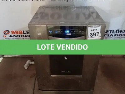LOTE 397 - 01 LAVA LOUÇA MARCA ELECTROLUX. (NO ESTADO) ATENÇÃO! FAZER A VISITAÇÃO ANTES DE ARREMATAR, NÃO SABEMOS SE FUNCIONA, LEILÃO NÃO TEM GARANTIA E NEM DEVOLUÇÃO, SUJEITO A POSSÍVEIS AVARIAS VISÍVEIS/OCULTAS E/OU AUSÊNCIA DE COMPONENTES.