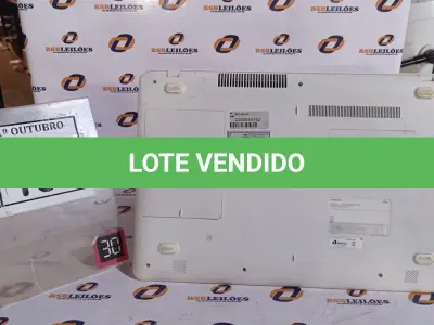 LOTE 169 - 01 NOTEBOOK I5 7° GERAÇÃO MARCA SAMSUNG. (NO ESTADO) ATENÇÃO! FAZER A VISITAÇÃO ANTES DE ARREMATAR, NÃO SABEMOS SE FUNCIONA, LEILÃO NÃO TEM GARANTIA E NEM DEVOLUÇÃO, SUJEITO A POSSÍVEIS AVARIAS VISÍVEIS/OCULTAS E/OU AUSÊNCIA DE COMPONENTES.