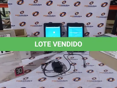 LOTE 212 - 02 TABLETS MODELO VENUE 7 16GB TELA HD 7’’ MARCA DELL. (NO ESTADO) ATENÇÃO! FAZER A VISITAÇÃO ANTES DE ARREMATAR, NÃO SABEMOS SE FUNCIONA, LEILÃO NÃO TEM GARANTIA E NEM DEVOLUÇÃO, SUJEITO A POSSÍVEIS AVARIAS VISÍVEIS/OCULTAS E/OU AUSÊNCIA DE COMPONENTES.