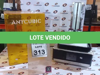 LOTE 313 - 01 IMPRESSORA 3D MODEL O PHOTO MONO X MARCA ANYCUBIC. (NO ESTADO) ATENÇÃO! FAZER A VISITAÇÃO ANTES DE ARREMATAR, NÃO SABEMOS SE FUNCIONA, LEILÃO NÃO TEM GARANTIA E NEM DEVOLUÇÃO, SUJEITO A POSSÍVEIS AVARIAS VISÍVEIS/OCULTAS E/OU AUSÊNCIA DE COMPONENTES.