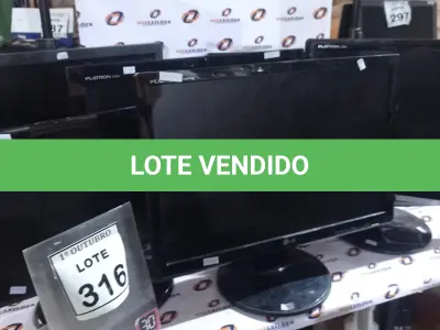 LOTE 316 - 06 MONITORES DE MARCAS E MODELOS DIVERSOS. (NO ESTADO) ATENÇÃO! FAZER A VISITAÇÃO ANTES DE ARREMATAR, NÃO SABEMOS SE FUNCIONA, LEILÃO NÃO TEM GARANTIA E NEM DEVOLUÇÃO, SUJEITO A POSSÍVEIS AVARIAS VISÍVEIS/OCULTAS E/OU AUSÊNCIA DE COMPONENTES.