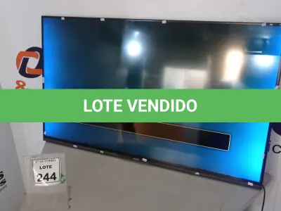 LOTE 244 - 01 TV LCD 50’’ MARCA PHILIPS. (NO ESTADO) ATENÇÃO! FAZER A VISITAÇÃO ANTES DE ARREMATAR, NÃO SABEMOS SE FUNCIONA, LEILÃO NÃO TEM GARANTIA E NEM DEVOLUÇÃO, SUJEITO A POSSÍVEIS AVARIAS VISÍVEIS/OCULTAS E/OU AUSÊNCIA DE COMPONENTES.