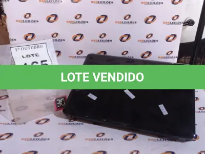 LOTE 165 - 01 NOTEBOOK MARCA COMPAQ. (NO ESTADO) ATENÇÃO! FAZER A VISITAÇÃO ANTES DE ARREMATAR, NÃO SABEMOS SE FUNCIONA, LEILÃO NÃO TEM GARANTIA E NEM DEVOLUÇÃO, SUJEITO A POSSÍVEIS AVARIAS VISÍVEIS/OCULTAS E/OU AUSÊNCIA DE COMPONENTES.