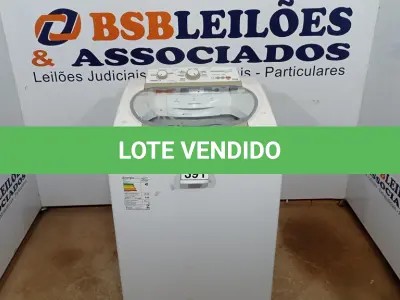 LOTE 391 - 01 MÁQUINA DE LAVAR 11KG 220V MARCA BRASTEMP. (NO ESTADO) ATENÇÃO! FAZER A VISITAÇÃO ANTES DE ARREMATAR, NÃO SABEMOS SE FUNCIONA, LEILÃO NÃO TEM GARANTIA E NEM DEVOLUÇÃO, SUJEITO A POSSÍVEIS AVARIAS VISÍVEIS/OCULTAS E/OU AUSÊNCIA DE COMPONENTES.