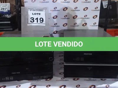 LOTE 319 - 05 CPU’S MARCAS E MODELOS DIVERSOS. (NO ESTADO) ATENÇÃO! FAZER A VISITAÇÃO ANTES DE ARREMATAR, NÃO SABEMOS SE FUNCIONA, LEILÃO NÃO TEM GARANTIA E NEM DEVOLUÇÃO, SUJEITO A POSSÍVEIS AVARIAS VISÍVEIS/OCULTAS E/OU AUSÊNCIA DE COMPONENTES.