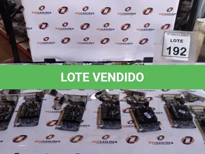 LOTE 192 - 11 PLACAS DE VÍDEO SLIM COM HDMI. (NO ESTADO) ATENÇÃO! FAZER A VISITAÇÃO ANTES DE ARREMATAR, NÃO SABEMOS SE FUNCIONA, LEILÃO NÃO TEM GARANTIA E NEM DEVOLUÇÃO, SUJEITO A POSSÍVEIS AVARIAS VISÍVEIS/OCULTAS E/OU AUSÊNCIA DE COMPONENTES