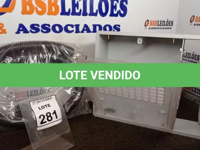 LOTE 281 - 01 AQUECEDOR MARCA BRITÂNIA. (NO ESTADO) ATENÇÃO! FAZER A VISITAÇÃO ANTES DE ARREMATAR, NÃO SABEMOS SE FUNCIONA, LEILÃO NÃO TEM GARANTIA E NEM DEVOLUÇÃO, SUJEITO A POSSÍVEIS AVARIAS VISÍVEIS/OCULTAS E/OU AUSÊNCIA DE COMPONENTES.