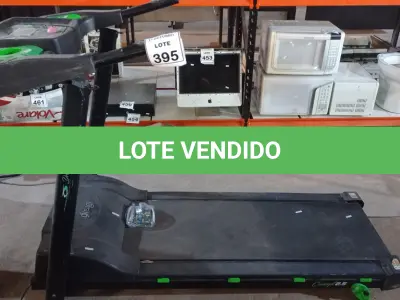 LOTE 395 - 01 ESTEIRA ERGOMÉTRICA COM 01 PLACA MARCA DREAM FITNESS. (NO ESTADO) ATENÇÃO! FAZER A VISITAÇÃO ANTES DE ARREMATAR, NÃO SABEMOS SE FUNCIONA, LEILÃO NÃO TEM GARANTIA E NEM DEVOLUÇÃO, SUJEITO A POSSÍVEIS AVARIAS VISÍVEIS/OCULTAS E/OU AUSÊNCIA DE COMPONENTES.