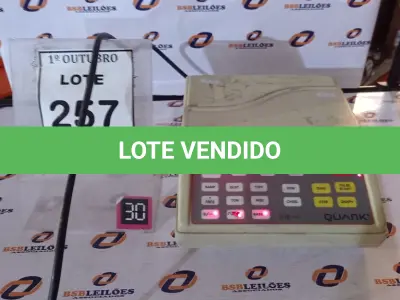LOTE 257 - 01 GERADOR UNIVERSAL DE PULSOS. (NO ESTADO) ATENÇÃO! FAZER A VISITAÇÃO ANTES DE ARREMATAR, NÃO SABEMOS SE FUNCIONA, LEILÃO NÃO TEM GARANTIA E NEM DEVOLUÇÃO, SUJEITO A POSSÍVEIS AVARIAS VISÍVEIS/OCULTAS E/OU AUSÊNCIA DE COMPONENTES.