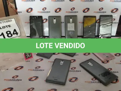 LOTE 184 - 10 CELULARES MARCA POSITIVO. (NO ESTADO) ATENÇÃO! FAZER A VISITAÇÃO ANTES DE ARREMATAR, NÃO SABEMOS SE FUNCIONA, LEILÃO NÃO TEM GARANTIA E NEM DEVOLUÇÃO, SUJEITO A POSSÍVEIS AVARIAS VISÍVEIS/OCULTAS E/OU AUSÊNCIA DE COMPONENTES