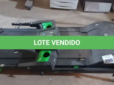 LOTE 395 - 01 ESTEIRA ERGOMÉTRICA COM 01 PLACA MARCA DREAM FITNESS. (NO ESTADO) ATENÇÃO! FAZER A VISITAÇÃO ANTES DE ARREMATAR, NÃO SABEMOS SE FUNCIONA, LEILÃO NÃO TEM GARANTIA E NEM DEVOLUÇÃO, SUJEITO A POSSÍVEIS AVARIAS VISÍVEIS/OCULTAS E/OU AUSÊNCIA DE COMPONENTES.