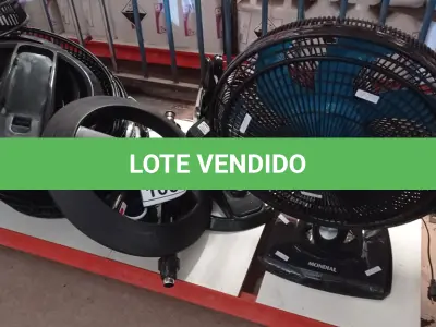 LOTE 100 - 01 LOTE COM VÁRIOS VENTILADORES DESMONTADOS MARCAS VARIADAS. (NO ESTADO) ATENÇÃO! FAZER A VISITAÇÃO ANTES DE ARREMATAR, NÃO SABEMOS SE FUNCIONA, LEILÃO NÃO TEM GARANTIA E NEM DEVOLUÇÃO, SUJEITO A POSSÍVEIS AVARIAS VISÍVEIS/OCULTAS E/OU AUSÊNCIA DE COMPONENTES.