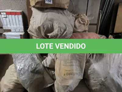 LOTE 136 - 01 LOTE COM ESPAÇADORES PARA LAJE. (NO ESTADO) ATENÇÃO! FAZER A VISITAÇÃO ANTES DE ARREMATAR, NÃO SABEMOS SE FUNCIONA, LEILÃO NÃO TEM GARANTIA E NEM DEVOLUÇÃO, SUJEITO A POSSÍVEIS AVARIAS VISÍVEIS/OCULTAS E/OU AUSÊNCIA DE COMPONENTES.