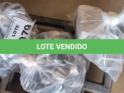 LOTE 079 - 01 LOTE COM CONDULETES EM ALUMÍNIO. (NO ESTADO) ATENÇÃO! FAZER A VISITAÇÃO ANTES DE ARREMATAR, NÃO SABEMOS SE FUNCIONA, LEILÃO NÃO TEM GARANTIA E NEM DEVOLUÇÃO, SUJEITO A POSSÍVEIS AVARIAS VISÍVEIS/OCULTAS E/OU AUSÊNCIA DE COMPONENTES.