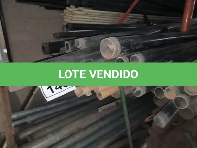 LOTE 140 - 01 LOTE COM CANOS ELETRODUTOS PRETOS TAMANHOS DIVERSOS. (NO ESTADO) ATENÇÃO! FAZER A VISITAÇÃO ANTES DE ARREMATAR, NÃO SABEMOS SE FUNCIONA, LEILÃO NÃO TEM GARANTIA E NEM DEVOLUÇÃO, SUJEITO A POSSÍVEIS AVARIAS VISÍVEIS/OCULTAS E/OU AUSÊNCIA DE COMPONENTES.