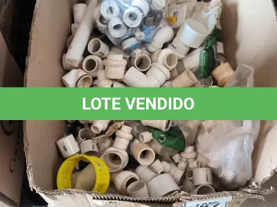 LOTE 082 - 01 LOTE COM VEDANTES, COIFA PARA TUBOS, LUVAS ROSCADAS, JOELHOS, NIP E REDUÇÕES. (NO ESTADO) ATENÇÃO! FAZER A VISITAÇÃO ANTES DE ARREMATAR, NÃO SABEMOS SE FUNCIONA, LEILÃO NÃO TEM GARANTIA E NEM DEVOLUÇÃO, SUJEITO A POSSÍVEIS AVARIAS VISÍVEIS/OCULTAS E/OU AUSÊNCIA DE COMPONENTES.