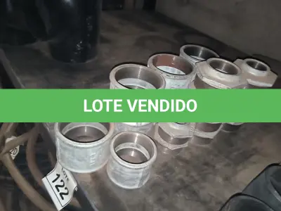 LOTE 122 - 01 LOTE COM LUVAS ROSCÁVEIS E REDUÇÃO ROSCÁVEIS  ZINCADAS. (NO ESTADO) ATENÇÃO! FAZER A VISITAÇÃO ANTES DE ARREMATAR, NÃO SABEMOS SE FUNCIONA, LEILÃO NÃO TEM GARANTIA E NEM DEVOLUÇÃO, SUJEITO A POSSÍVEIS AVARIAS VISÍVEIS/OCULTAS E/OU AUSÊNCIA DE COMPONENTES.