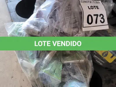 LOTE 073 - 01 LOTE COM ALONGADORES PARA TORNEIRA E EXTENSORES DE REGISTRO. (NO ESTADO) ATENÇÃO! FAZER A VISITAÇÃO ANTES DE ARREMATAR, NÃO SABEMOS SE FUNCIONA, LEILÃO NÃO TEM GARANTIA E NEM DEVOLUÇÃO, SUJEITO A POSSÍVEIS AVARIAS VISÍVEIS/OCULTAS E/OU AUSÊNCIA DE COMPONENTES.