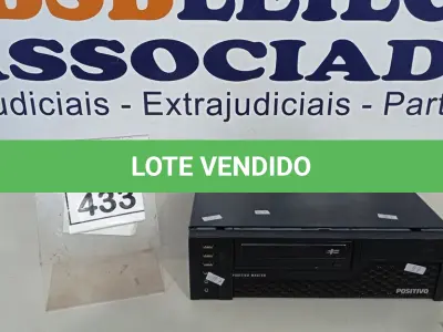 LOTE 433 - 01 CPU MARCA POSITIVO COM 8GB MEMÓRIA COM SSD E HD. (NO ESTADO) ATENÇÃO! FAZER A VISITAÇÃO ANTES DE ARREMATAR, NÃO SABEMOS SE FUNCIONA, LEILÃO NÃO TEM GARANTIA E NEM DEVOLUÇÃO, SUJEITO A POSSÍVEIS AVARIAS VISÍVEIS/OCULTAS E/OU AUSÊNCIA DE COMPONENTES.