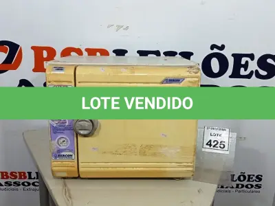 LOTE 425 - 01 AUTOCLAVE AHMC. (NO ESTADO) ATENÇÃO! FAZER A VISITAÇÃO ANTES DE ARREMATAR, NÃO SABEMOS SE FUNCIONA, LEILÃO NÃO TEM GARANTIA E NEM DEVOLUÇÃO, SUJEITO A POSSÍVEIS AVARIAS VISÍVEIS/OCULTAS E/OU AUSÊNCIA DE COMPONENTES.
