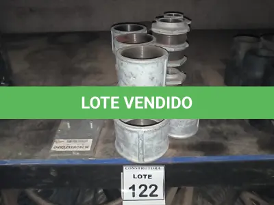 LOTE 122 - 01 LOTE COM LUVAS ROSCÁVEIS E REDUÇÃO ROSCÁVEIS  ZINCADAS. (NO ESTADO) ATENÇÃO! FAZER A VISITAÇÃO ANTES DE ARREMATAR, NÃO SABEMOS SE FUNCIONA, LEILÃO NÃO TEM GARANTIA E NEM DEVOLUÇÃO, SUJEITO A POSSÍVEIS AVARIAS VISÍVEIS/OCULTAS E/OU AUSÊNCIA DE COMPONENTES.