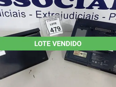 LOTE 479 - 01 NOTEBOOK MARCA HP E 01 NETBOOK MARCA POSITIVO. (NO ESTADO) ATENÇÃO! FAZER A VISITAÇÃO ANTES DE ARREMATAR, NÃO SABEMOS SE FUNCIONA, LEILÃO NÃO TEM GARANTIA E NEM DEVOLUÇÃO, SUJEITO A POSSÍVEIS AVARIAS VISÍVEIS/OCULTAS E/OU AUSÊNCIA DE COMPONENTES.