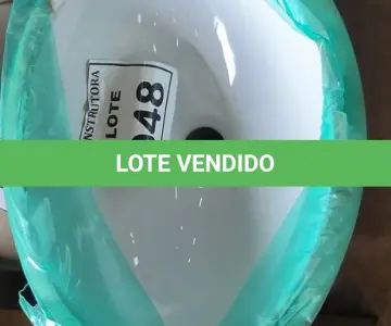 LOTE 048 - 04 CUBAS OVAIS PARA LAVATÓRIO. (NO ESTADO) ATENÇÃO! FAZER A VISITAÇÃO ANTES DE ARREMATAR, NÃO SABEMOS SE FUNCIONA, LEILÃO NÃO TEM GARANTIA E NEM DEVOLUÇÃO, SUJEITO A POSSÍVEIS AVARIAS VISÍVEIS/OCULTAS E/OU AUSÊNCIA DE COMPONENTES.