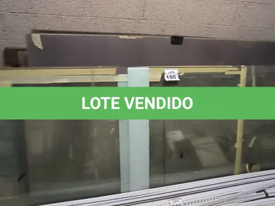 LOTE 100 - 01 LOTE DE PORTAS DE VIDROS TAMANHOS DIVERSOS. (NO ESTADO) ATENÇÃO! FAZER A VISITAÇÃO ANTES DE ARREMATAR, NÃO SABEMOS SE FUNCIONA, LEILÃO NÃO TEM GARANTIA E NEM DEVOLUÇÃO, SUJEITO A POSSÍVEIS AVARIAS VISÍVEIS/OCULTAS E/OU AUSÊNCIA DE COMPONENTES.