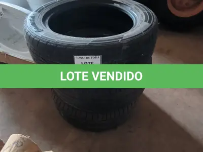 LOTE 032 - 02 PNEUS 205/55/16E 01 PNEU 215/60/17. (NO ESTADO) ATENÇÃO! FAZER A VISITAÇÃO ANTES DE ARREMATAR, NÃO SABEMOS SE FUNCIONA, LEILÃO NÃO TEM GARANTIA E NEM DEVOLUÇÃO, SUJEITO A POSSÍVEIS AVARIAS VISÍVEIS/OCULTAS E/OU AUSÊNCIA DE COMPONENTES.