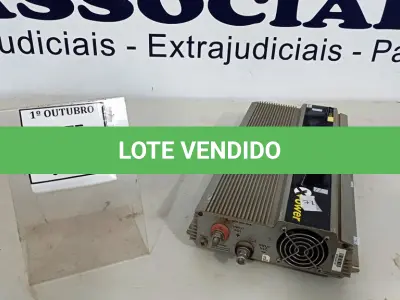 LOTE 418 - 01 INVERSOR DE ENERGIA XANTREX XPOWER 1750 PLUS. (NO ESTADO) ATENÇÃO! FAZER A VISITAÇÃO ANTES DE ARREMATAR, NÃO SABEMOS SE FUNCIONA, LEILÃO NÃO TEM GARANTIA E NEM DEVOLUÇÃO, SUJEITO A POSSÍVEIS AVARIAS VISÍVEIS/OCULTAS E/OU AUSÊNCIA DE COMPONENTES.